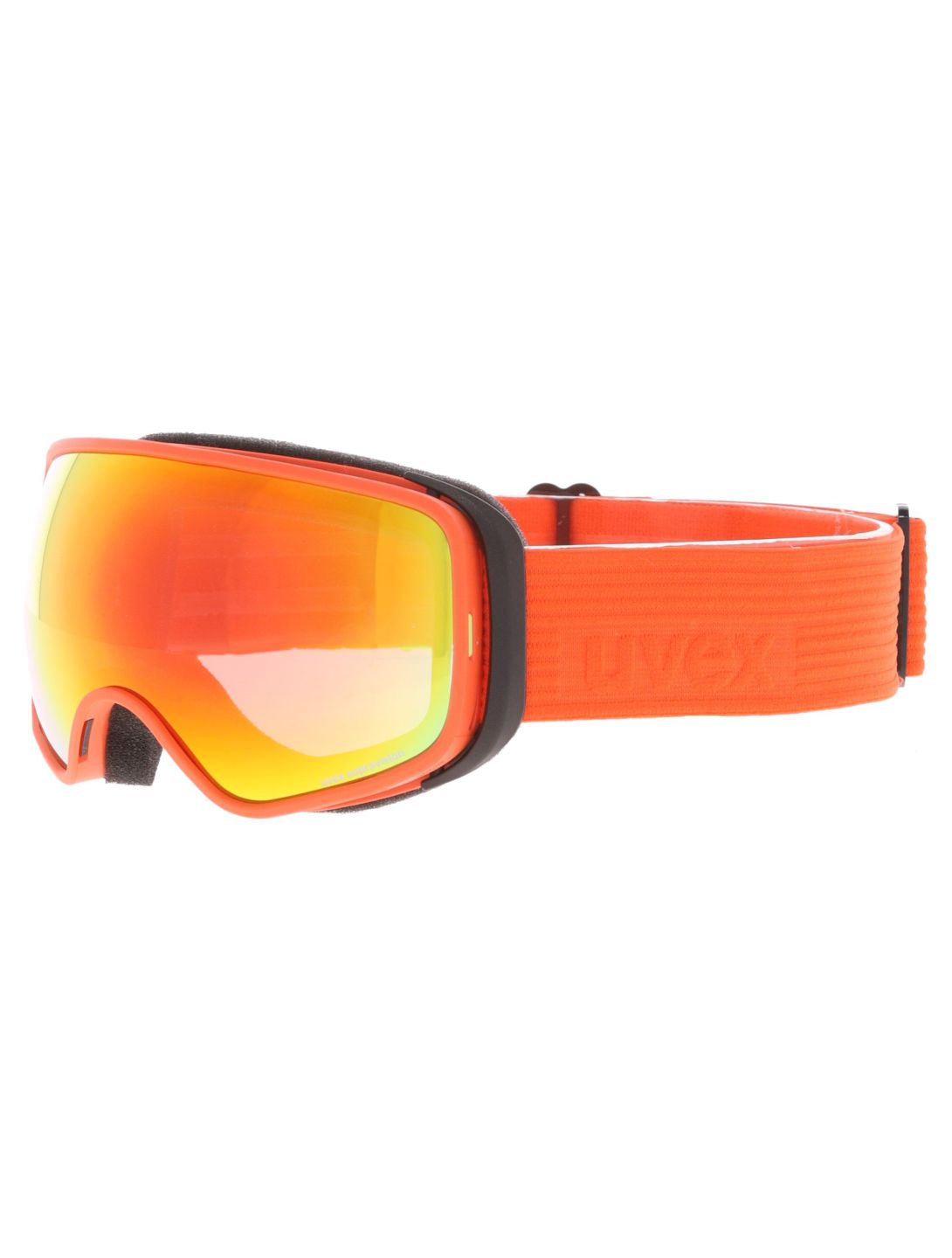 Uvex, Scribble Fm Sphere gafas de esquí unisex Fierce Red / Rainbow Clear multicolor, rojo 