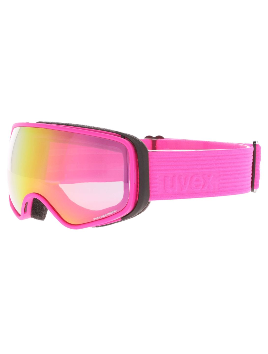 Uvex, Scribble Fm Sphere gafas de esquí unisex Pink / Mirror Pink rosa 