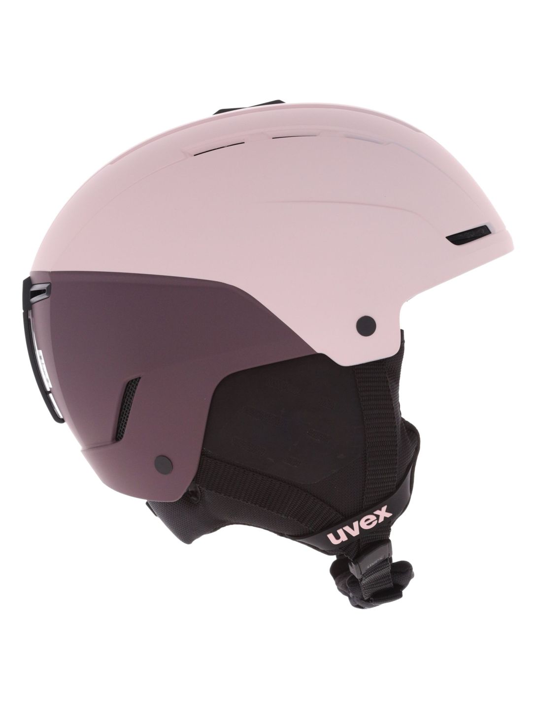 Uvex, Stance casco unisex Powder Plum Matt púrpura, rosa 