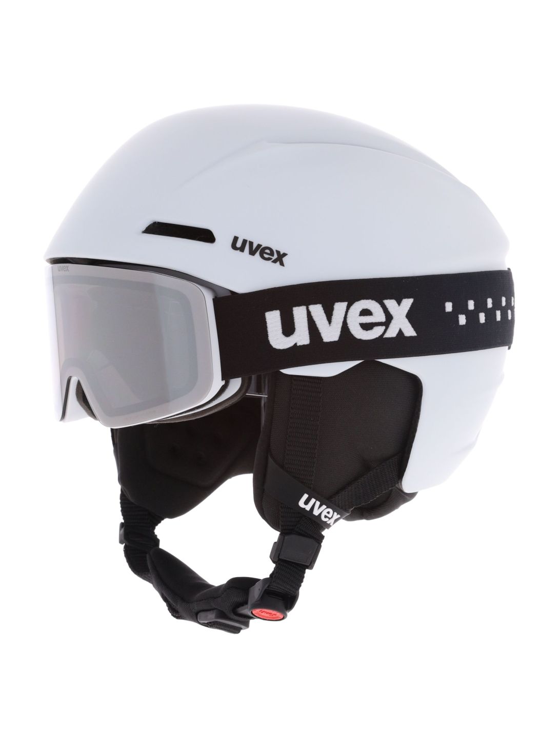 Uvex, Viti Set + Speedy Pro casco niños White Matt blanco 