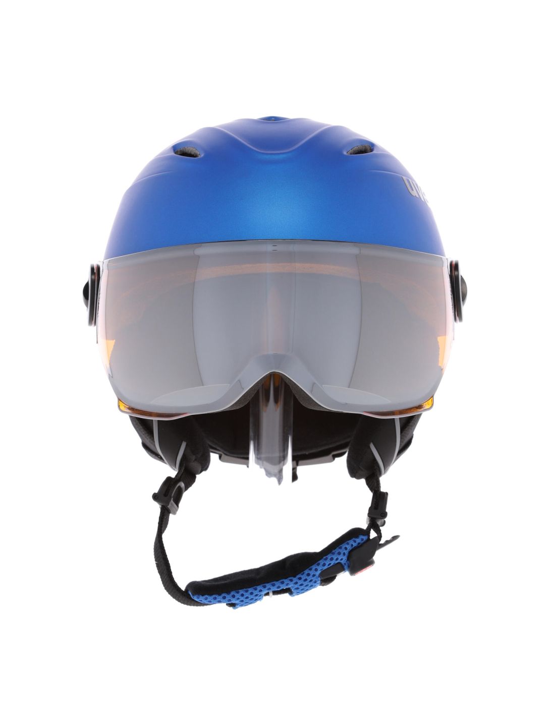 Uvex, Junior Visor Pro casco con visera niños mat cobalt azul 