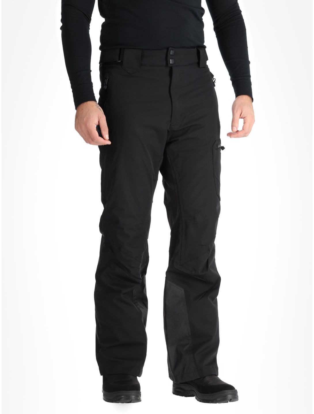 Watts, GOSTT pantalones de esquí hombres Full Black negro 