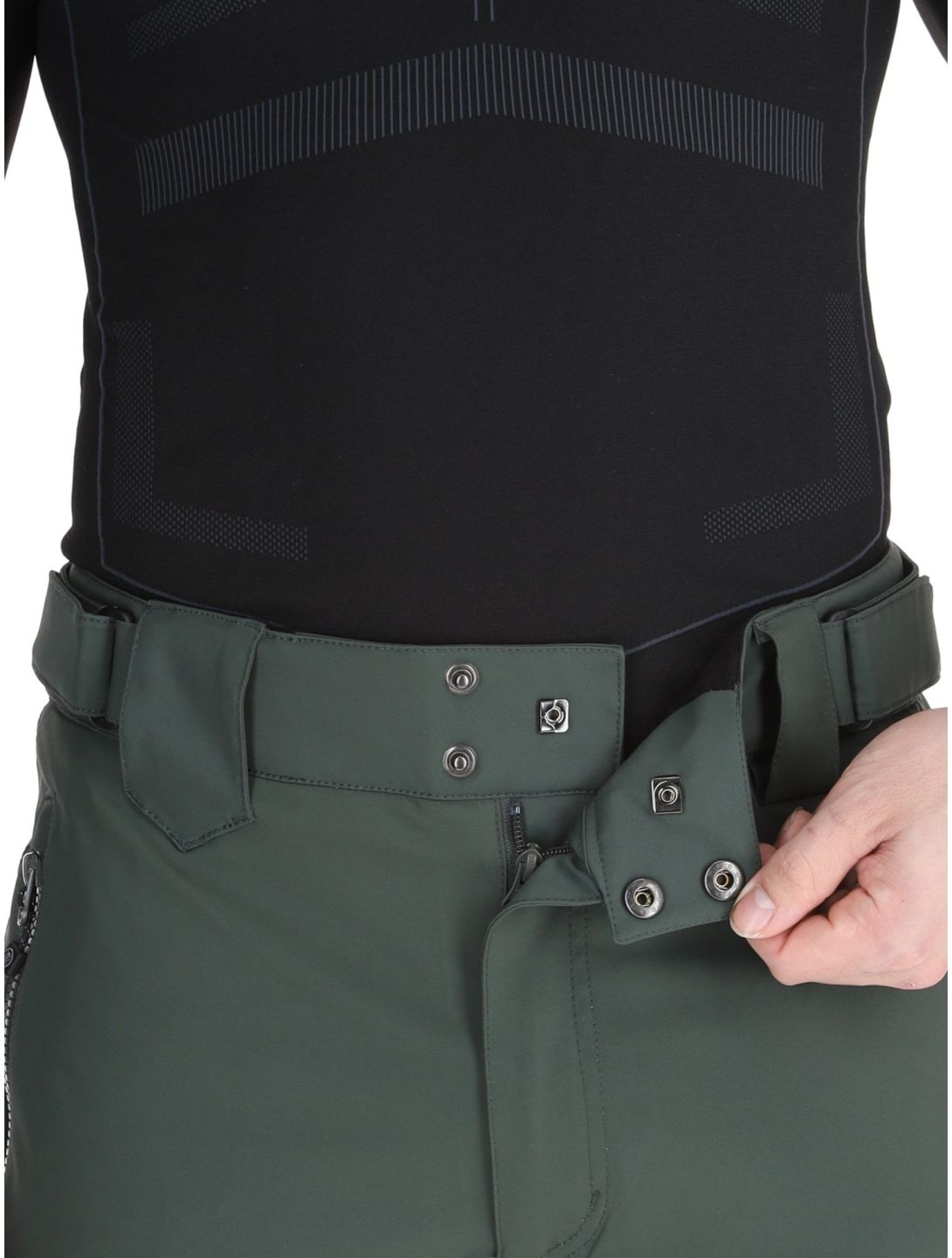 Watts, GOSTT pantalones de esquí hombres Full Forest Green verde 