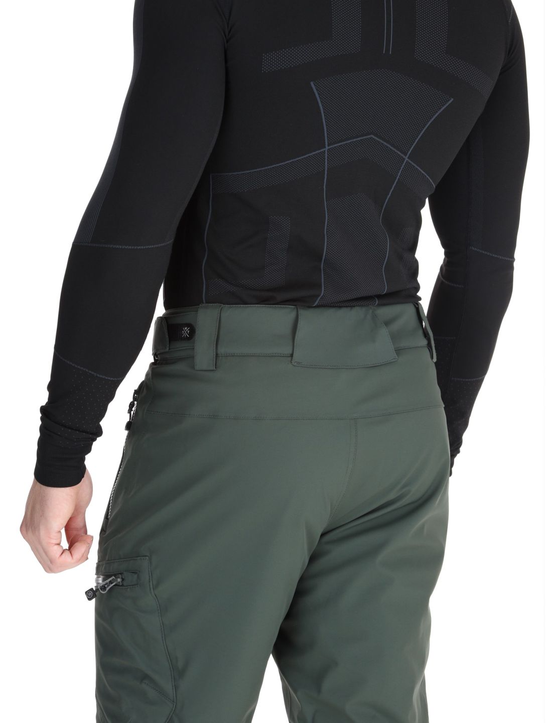 Watts, GOSTT pantalones de esquí hombres Full Forest Green verde 