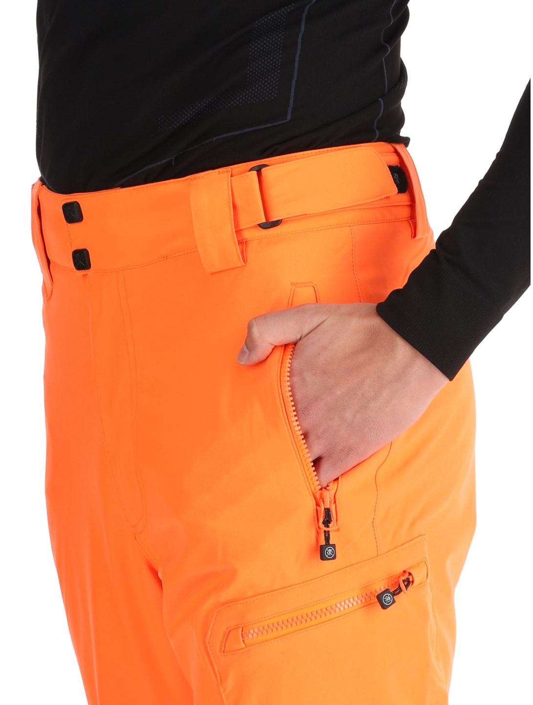 Watts, GOSTT pantalones de esquí hombres Orange Fluo naranja 