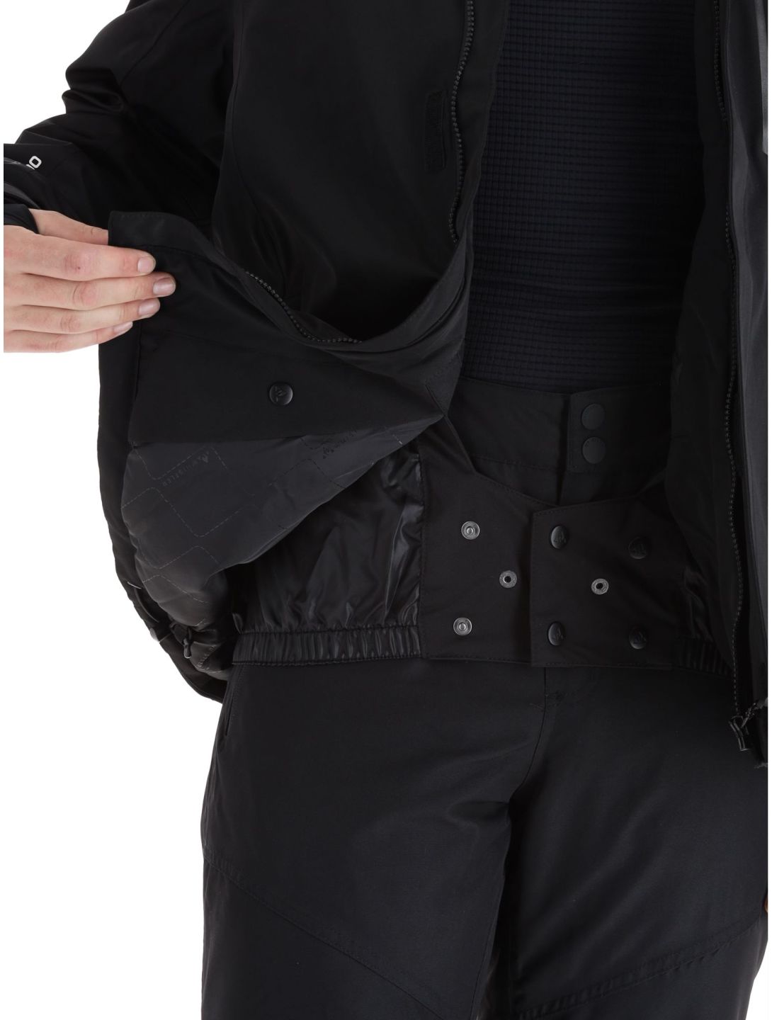 Whistler, Carbon chaqueta de esquí hombres Black negro 