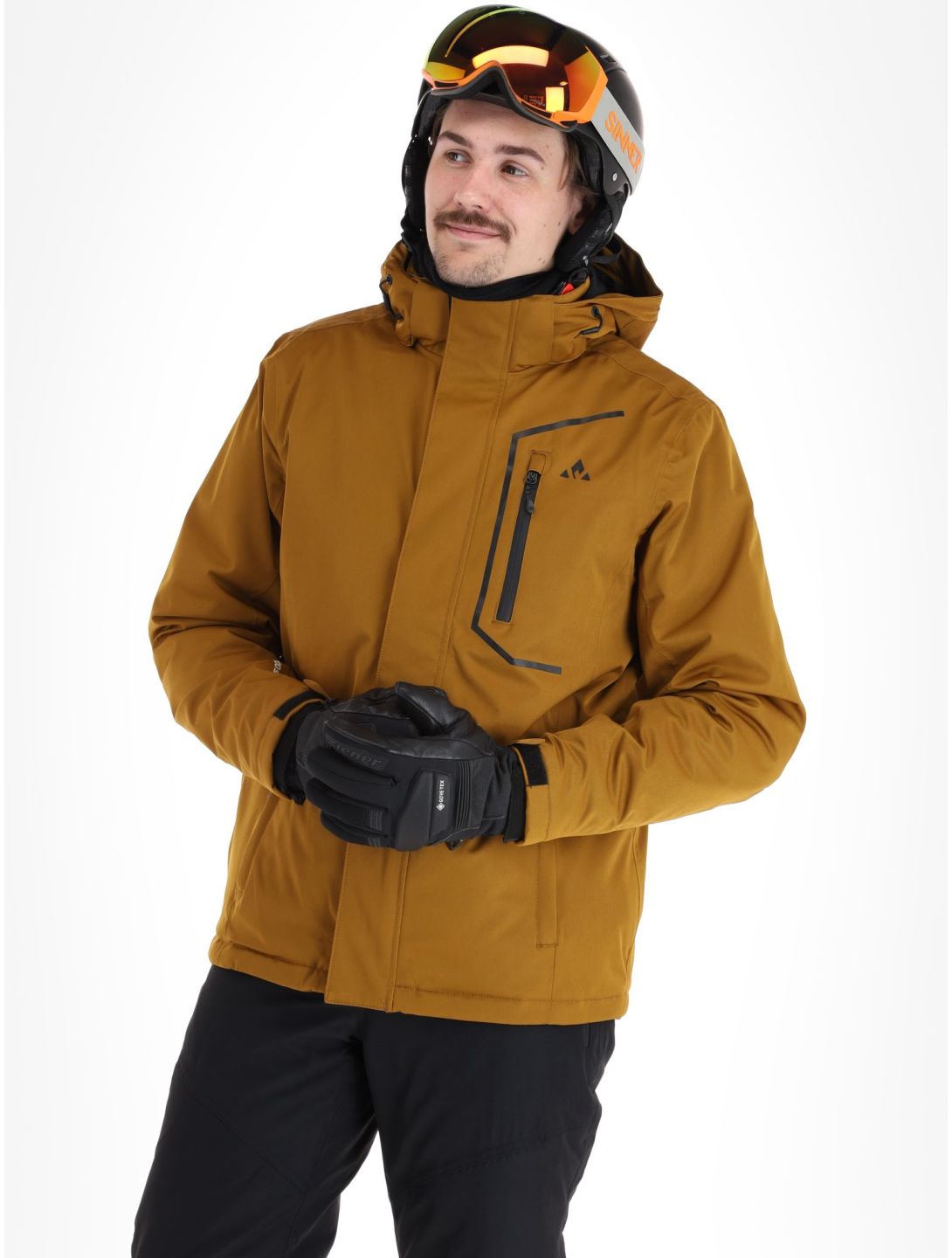 Whistler, Carbon chaqueta de esquí hombres Tapenade marrón 