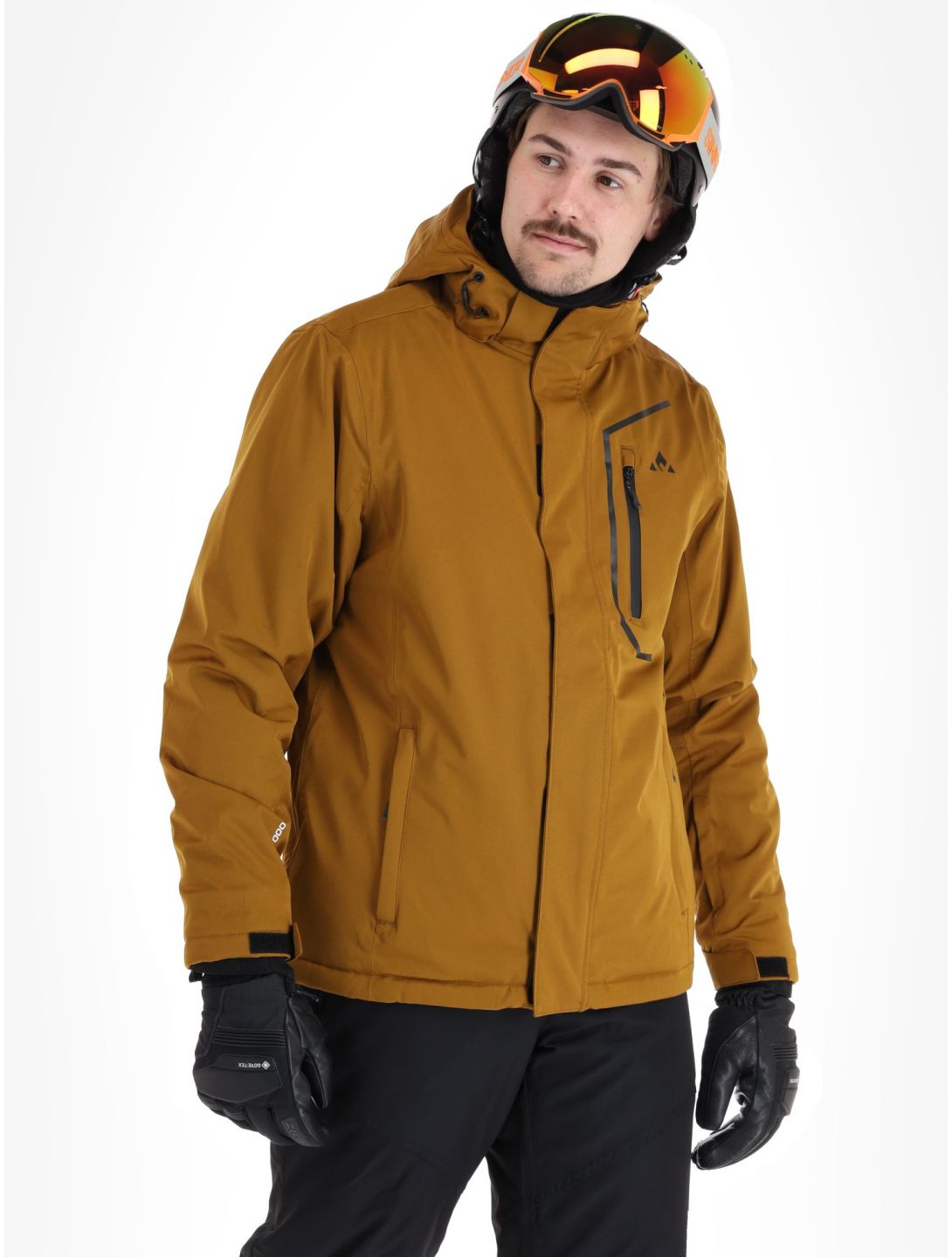 Whistler, Carbon chaqueta de esquí hombres Tapenade marrón 