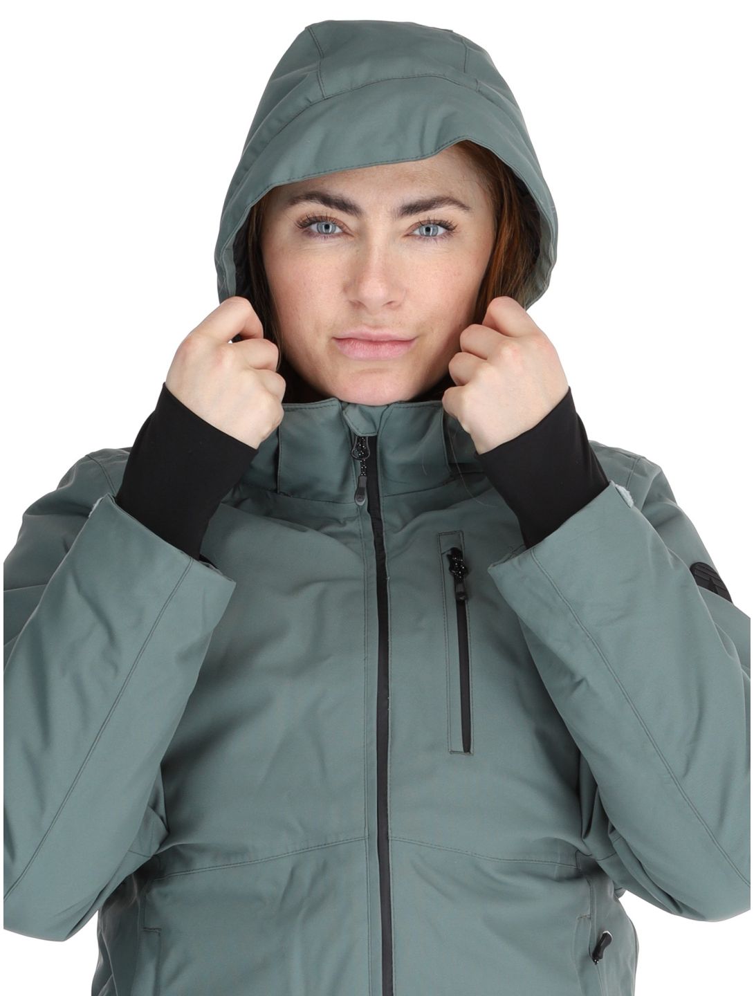 Whistler, Drizzle chaqueta de esquí mujeres Balsam Green verde 