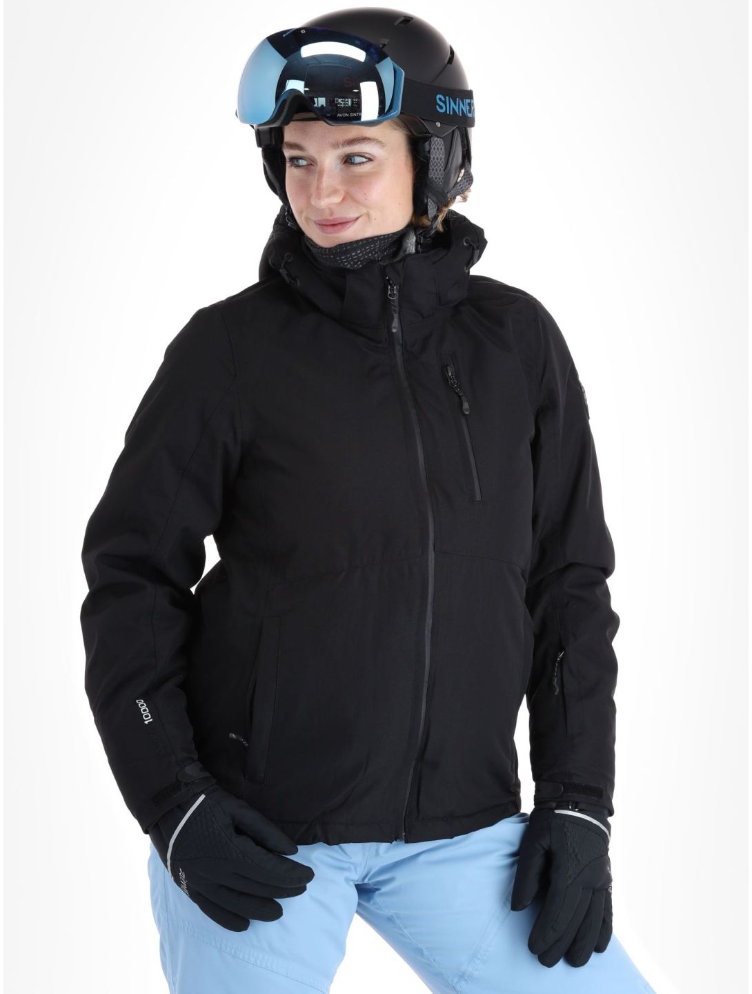 Whistler, Drizzle chaqueta de esquí mujeres Black negro 