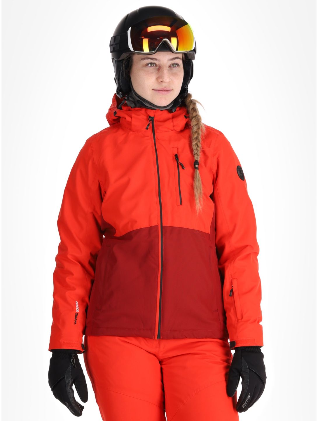 Whistler, Drizzle chaqueta de esquí mujeres Red Alert rojo 