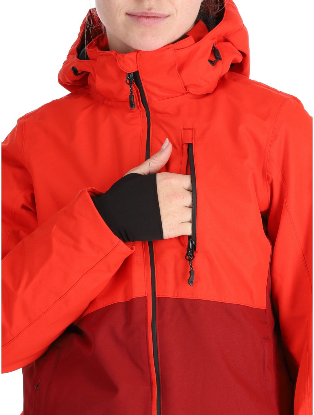 Whistler, Drizzle chaqueta de esquí mujeres Red Alert rojo 