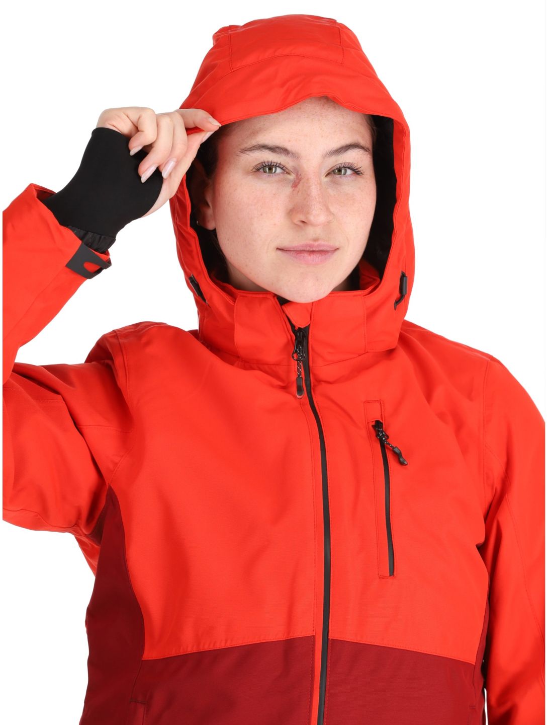 Whistler, Drizzle chaqueta de esquí mujeres Red Alert rojo 