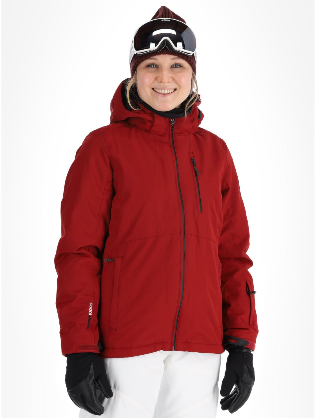 Whistler, Drizzle chaqueta de esquí mujeres Sun Dried Tomato rojo 