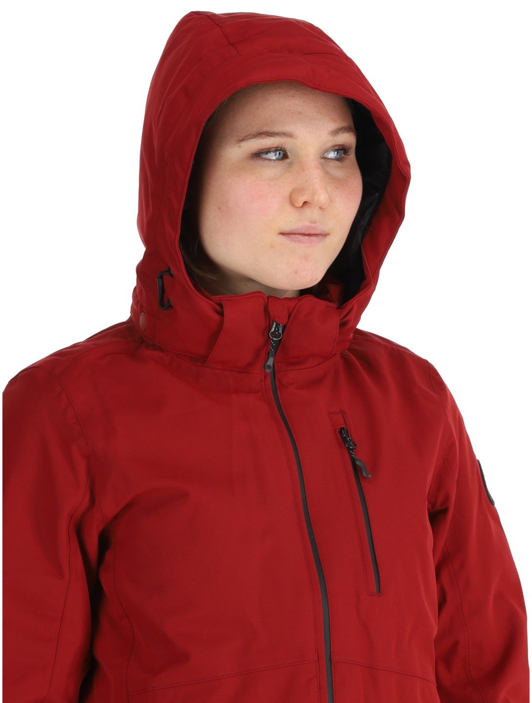 Whistler, Drizzle chaqueta de esquí mujeres Sun Dried Tomato rojo 