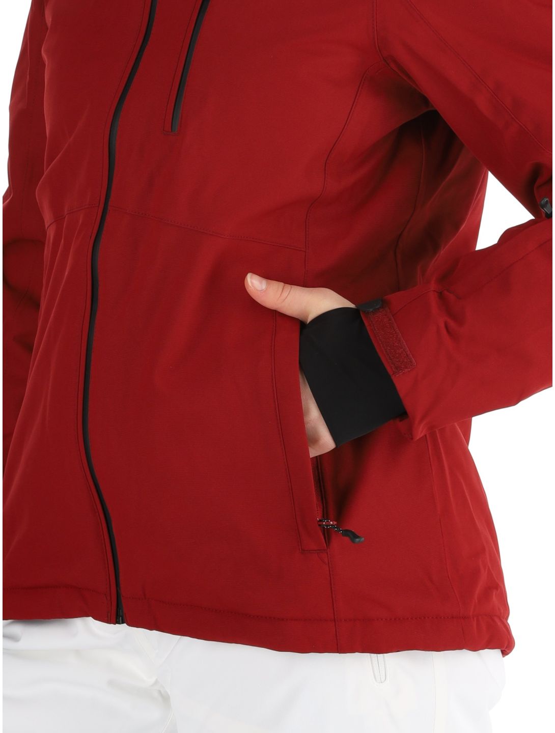 Whistler, Drizzle chaqueta de esquí mujeres Sun Dried Tomato rojo 