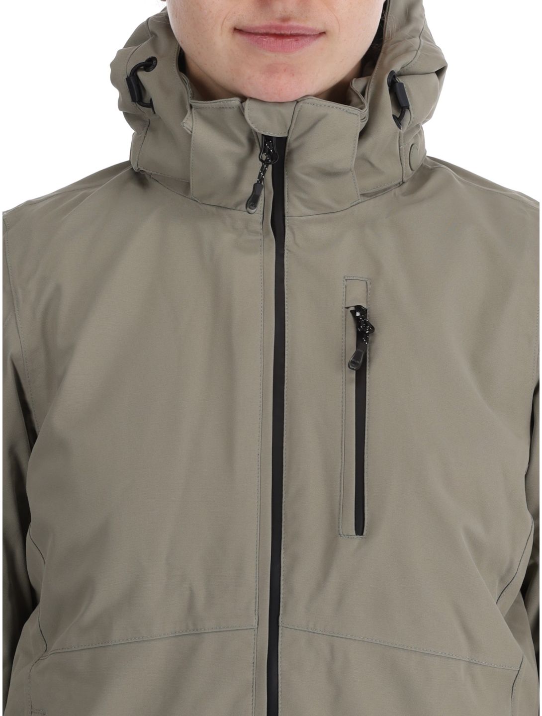 Whistler, Drizzle chaqueta de esquí mujeres Vetiver gris 