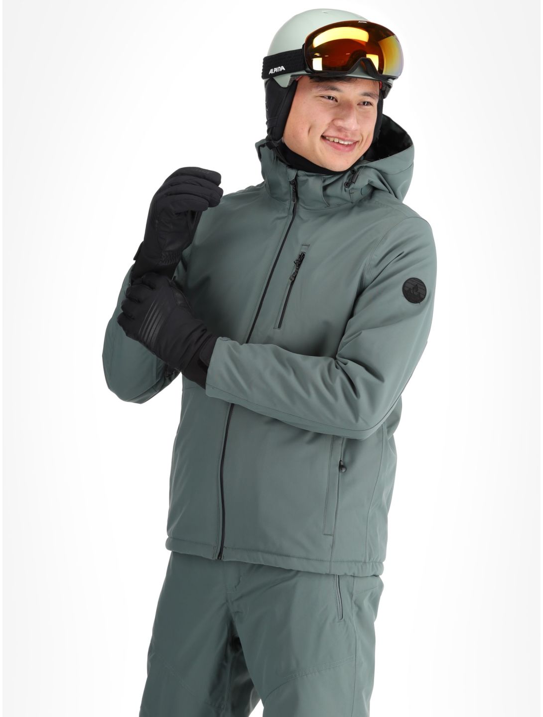 Whistler, Drizzle chaqueta de esquí hombres Balsam Green verde 