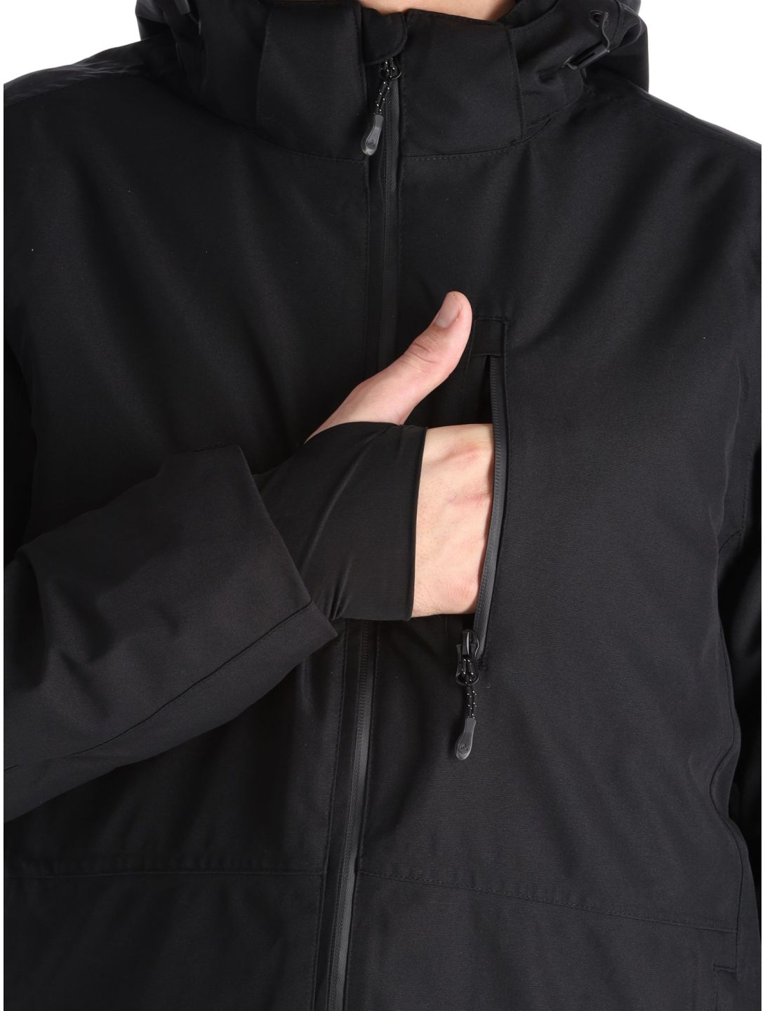 Whistler, Drizzle chaqueta de esquí hombres Black negro 