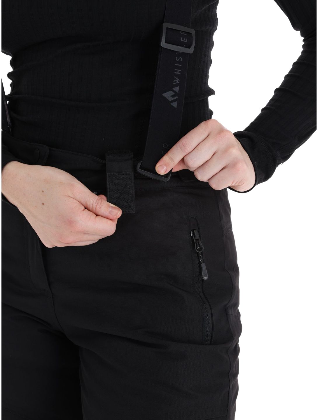 Whistler, Drizzle pantalones de esquí mujeres Black negro 