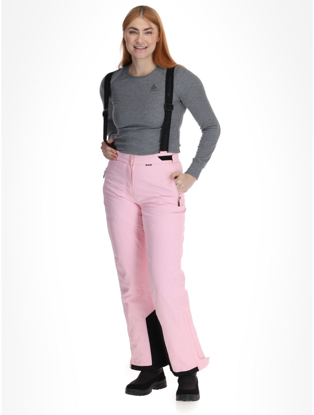 Whistler, Drizzle pantalones de esquí mujeres Orchid Pink rosa 