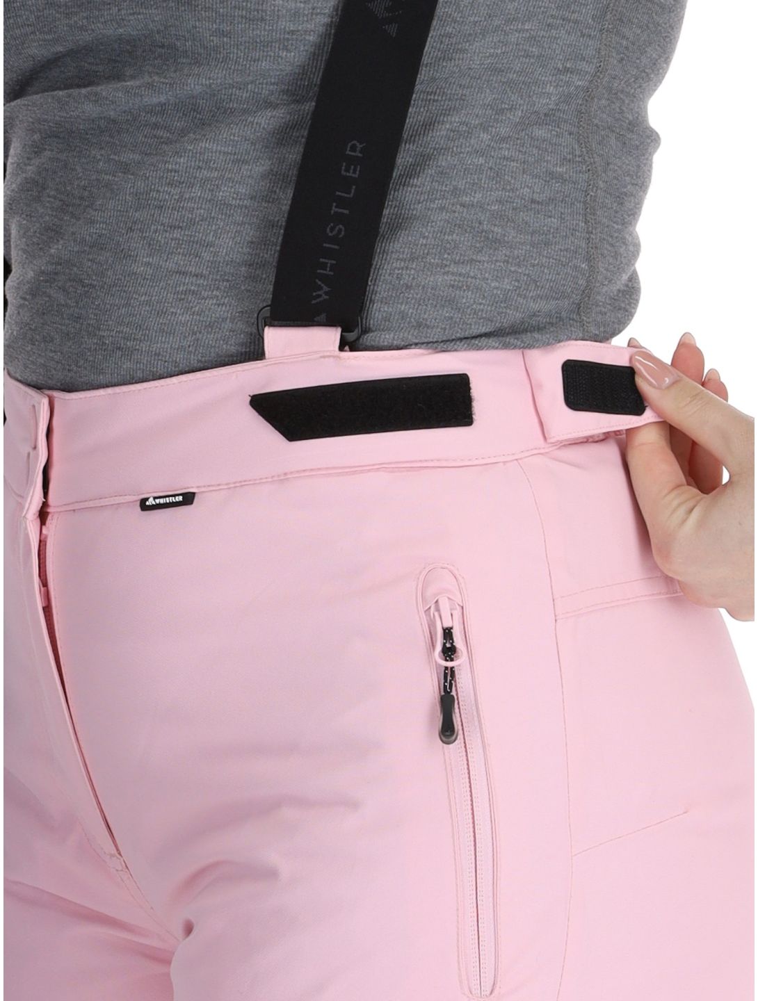 Whistler, Drizzle pantalones de esquí mujeres Orchid Pink rosa 