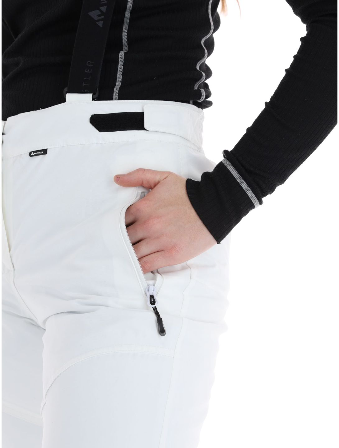 Whistler, Drizzle pantalones de esquí mujeres White blanco 