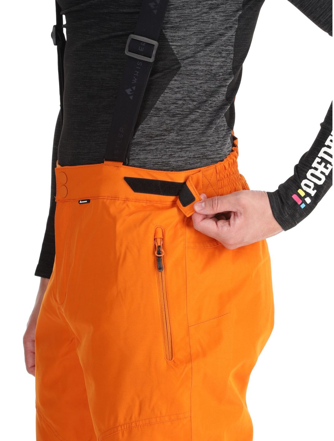 Whistler, Drizzle pantalones de esquí hombres Autumn Maple naranja 