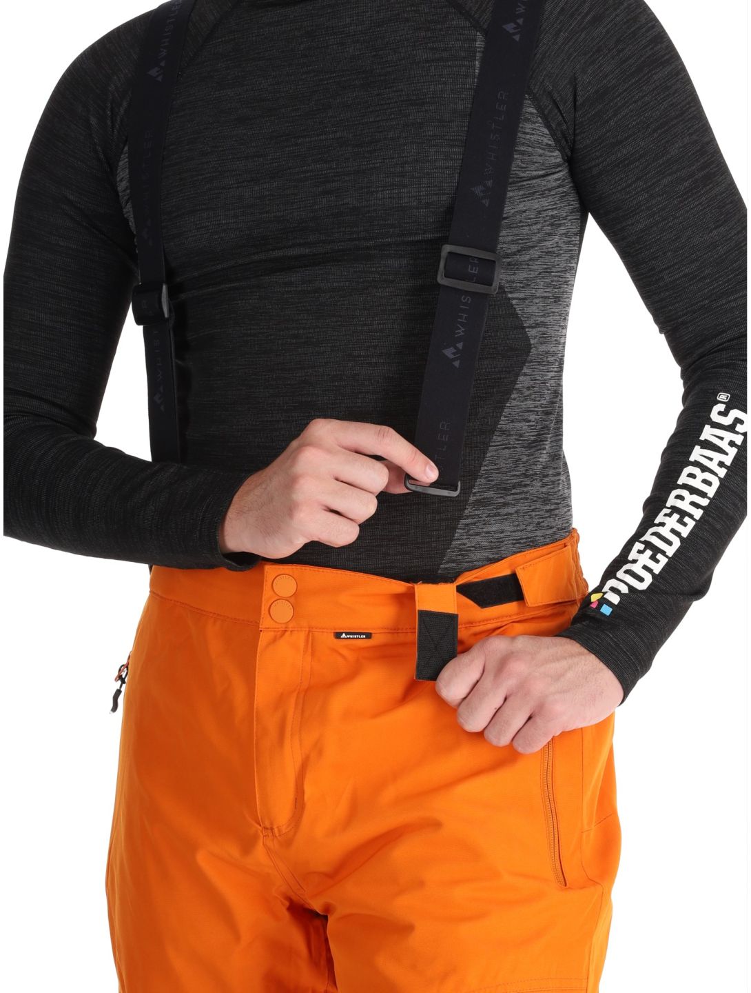 Whistler, Drizzle pantalones de esquí hombres Autumn Maple naranja 