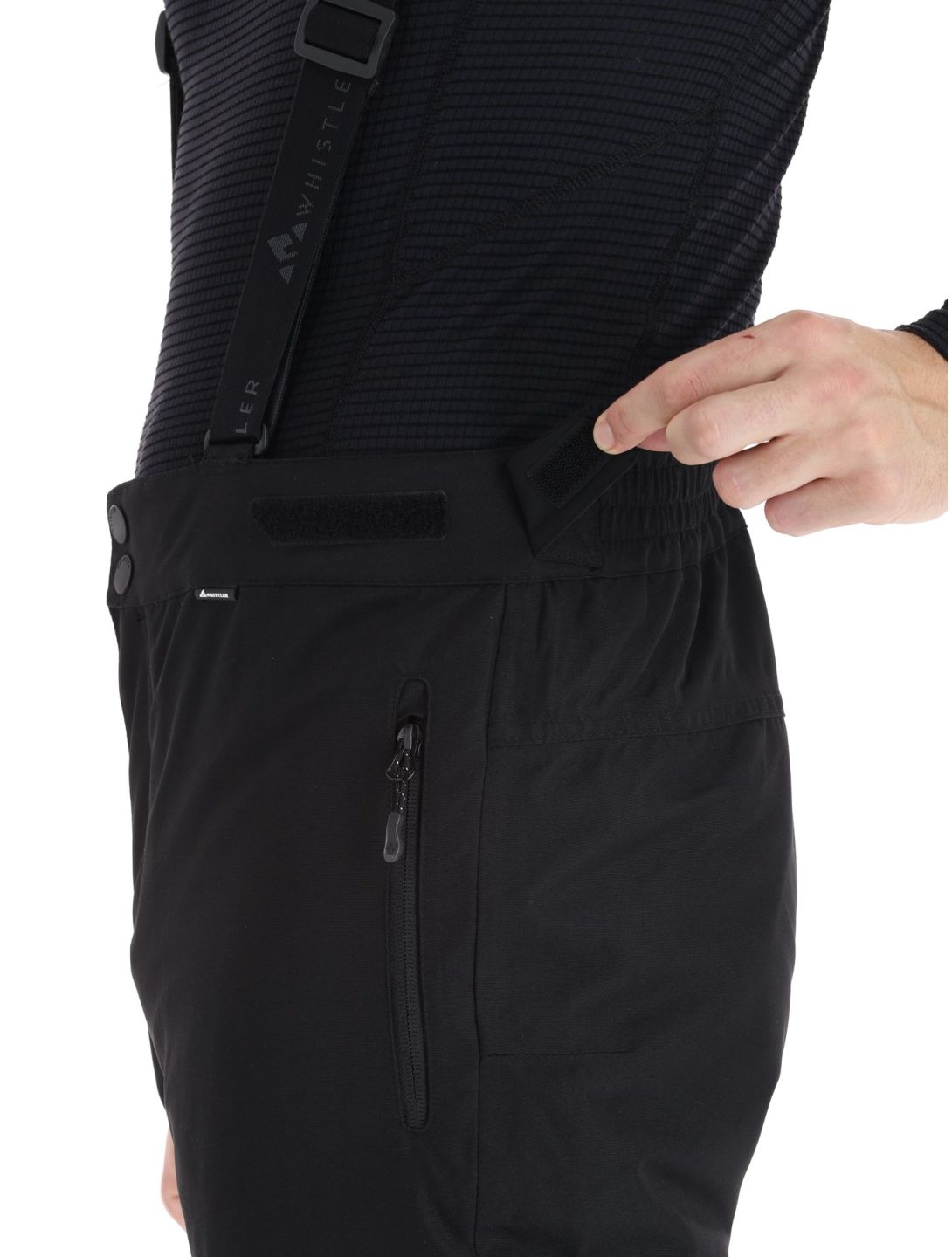 Whistler, Drizzle pantalones de esquí hombres Black negro 