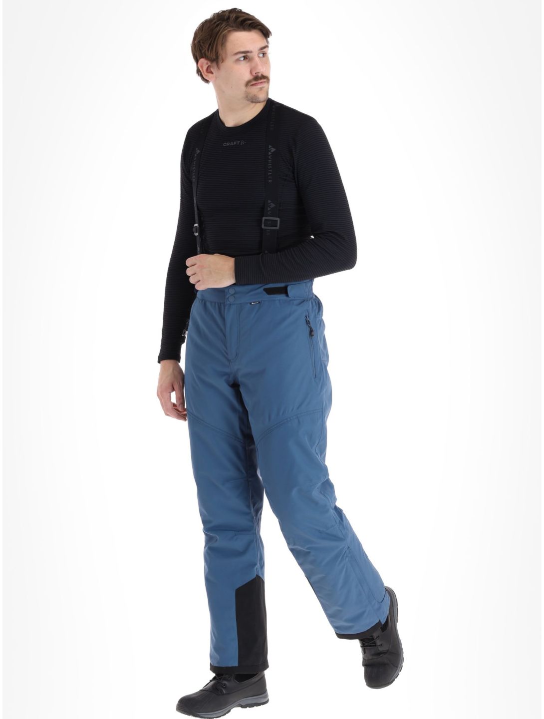 Whistler, Drizzle pantalones de esquí hombres Ensign Blue azul 