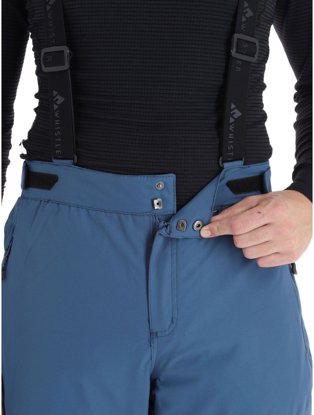 Whistler, Drizzle pantalones de esquí hombres Ensign Blue azul 