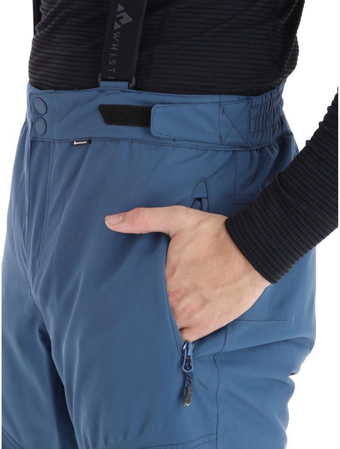 Whistler, Drizzle pantalones de esquí hombres Ensign Blue azul 