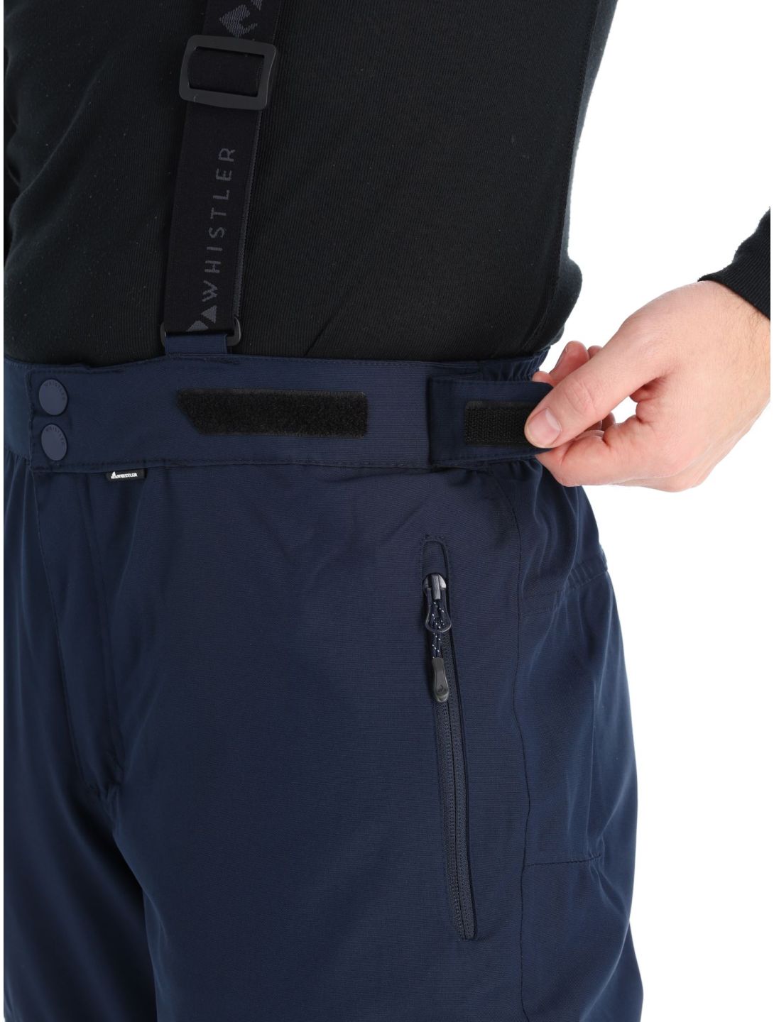 Whistler, Drizzle pantalones de esquí hombres Navy Blazer azul 