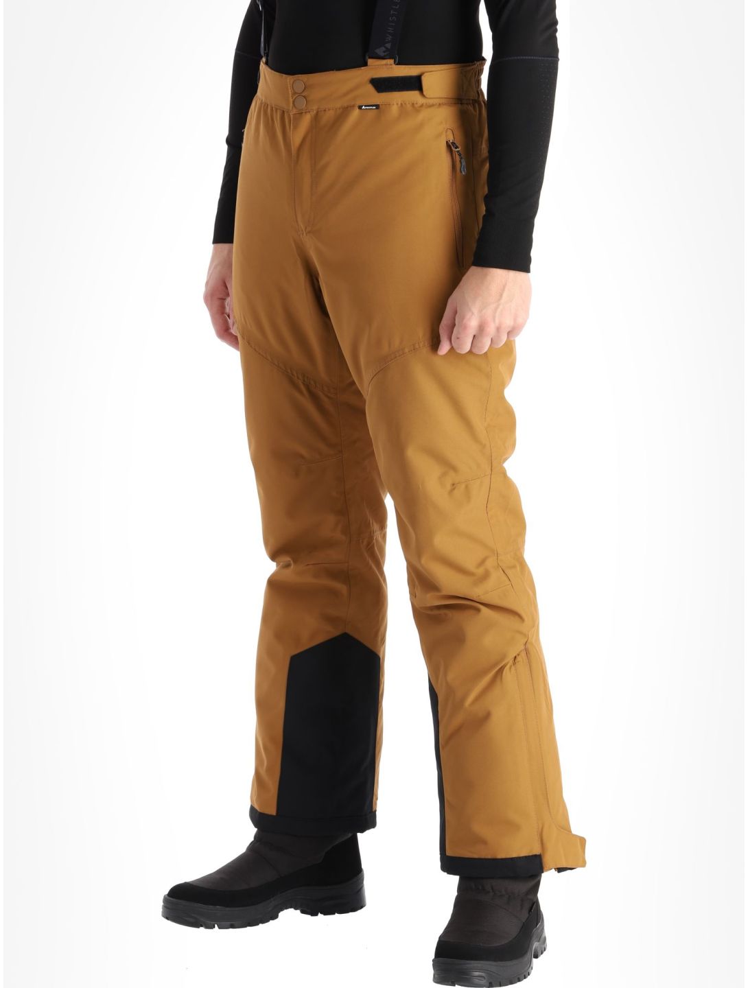 Whistler, Drizzle pantalones de esquí hombres Rubber marrón 