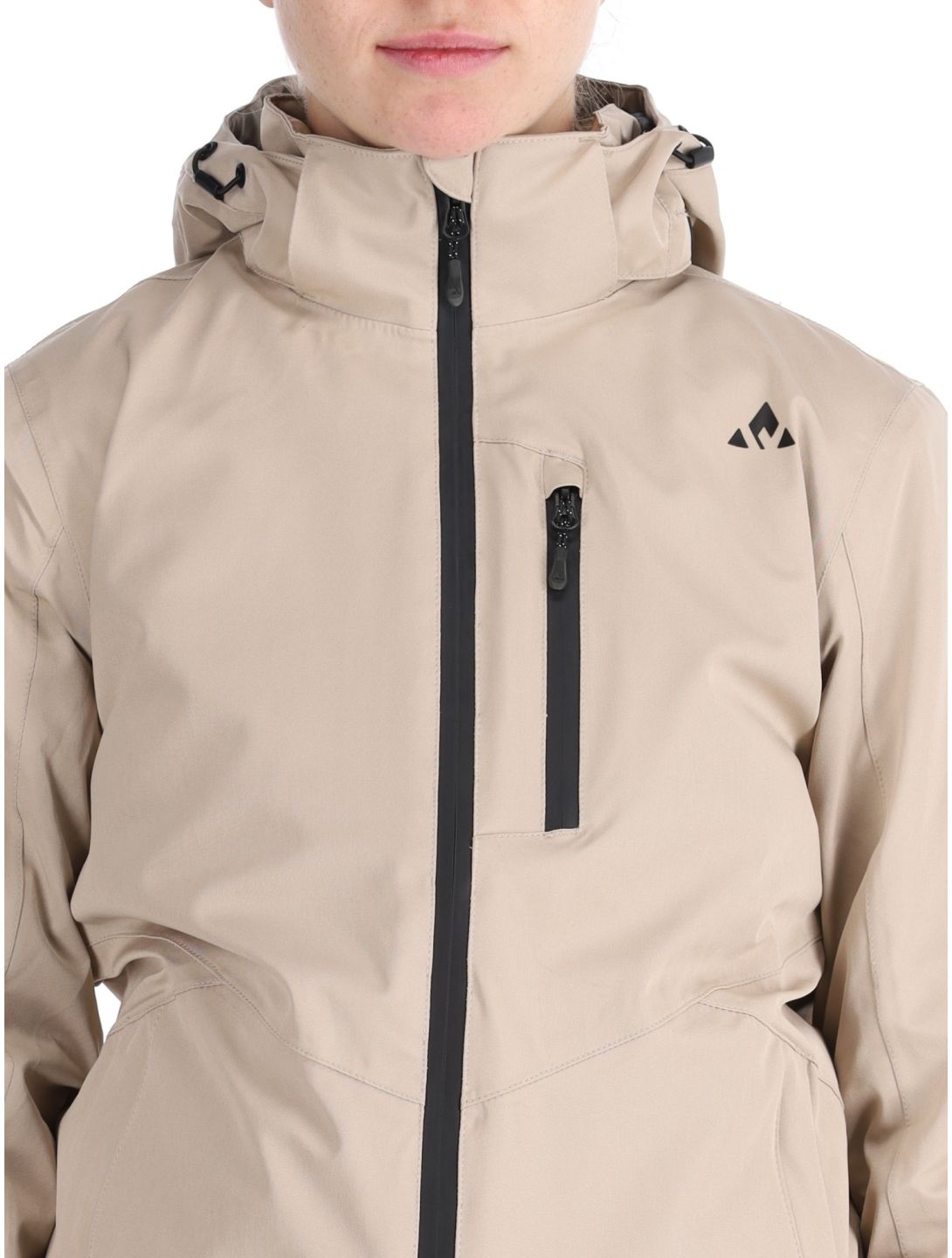 Whistler, Jada chaqueta de esquí mujeres Simply Taupe gris 