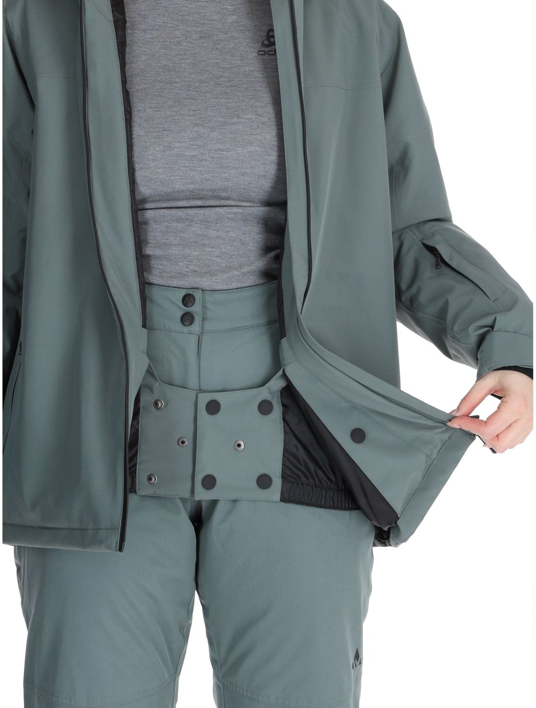 Whistler, Montook chaqueta de esquí mujeres Balsam Green verde 