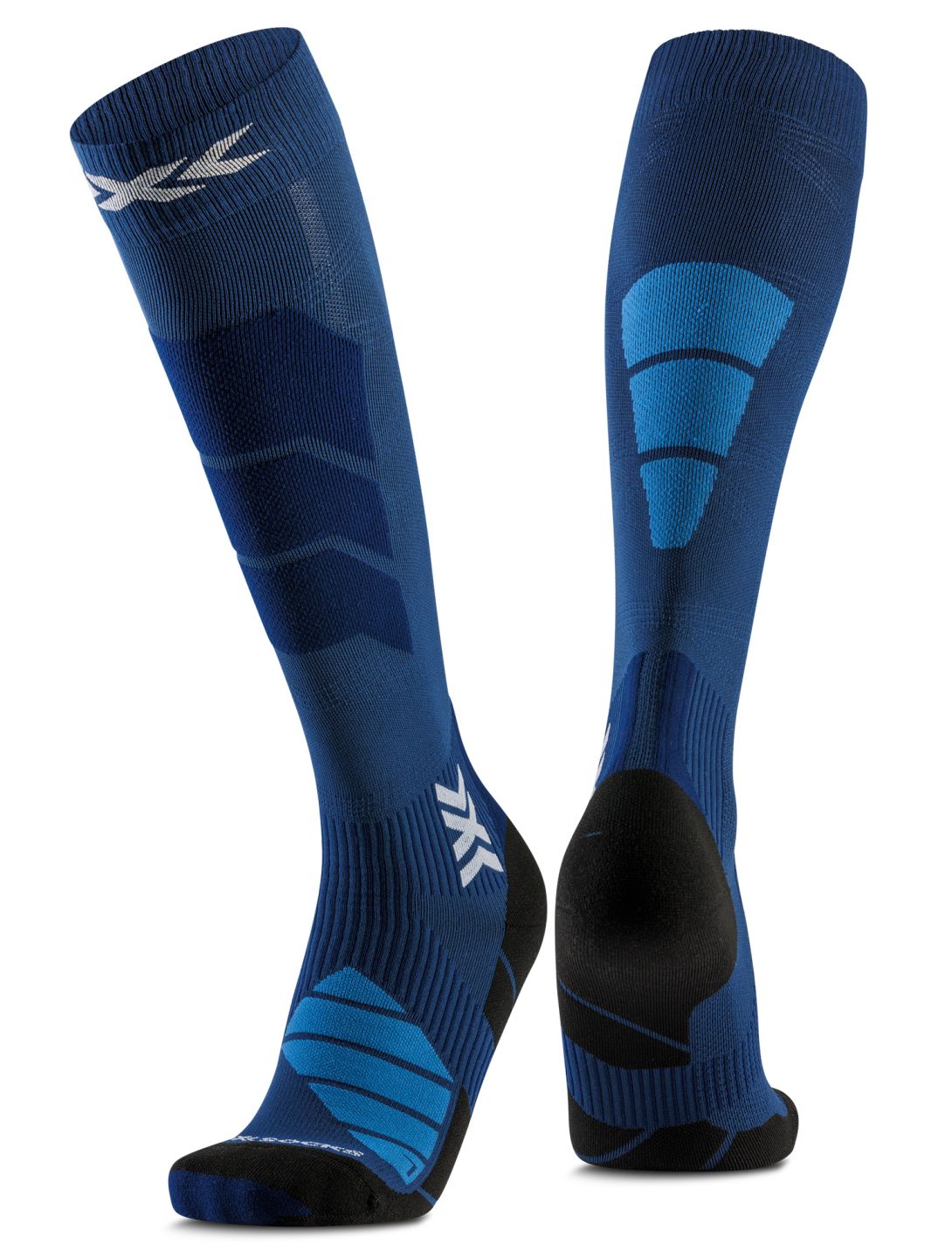 X-Socks, Ski Expert Otc calcetines de compresión hombres Marine / Mineral Blue azul 