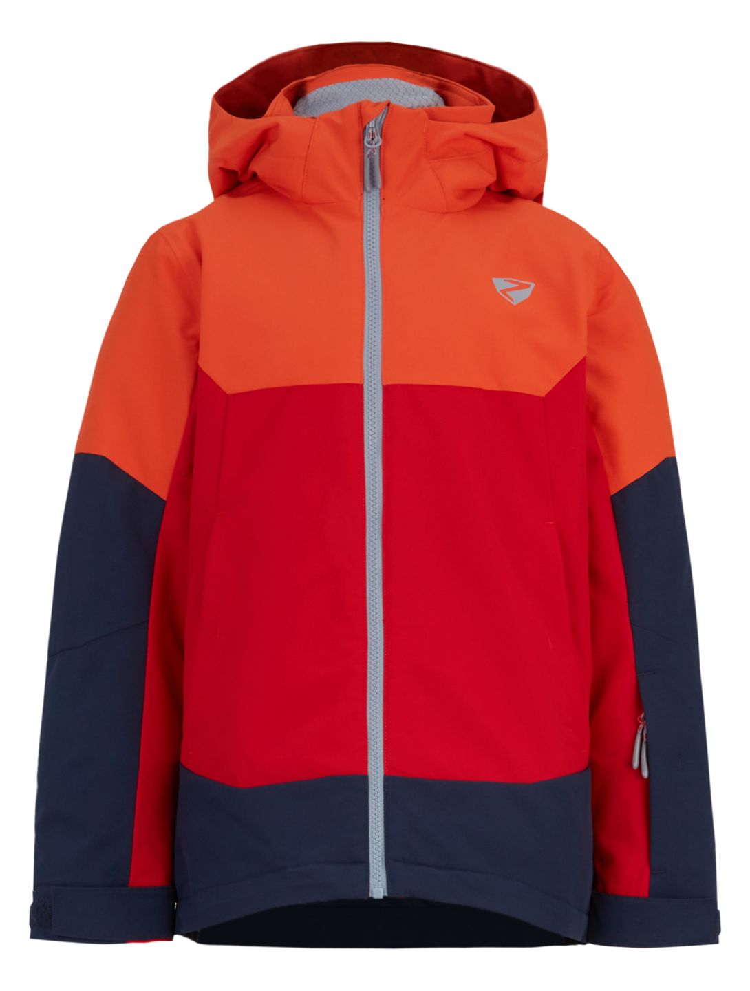 Ziener, Agimo Junior chaqueta de esquí niños Red Salsa azul, naranja, rojo 