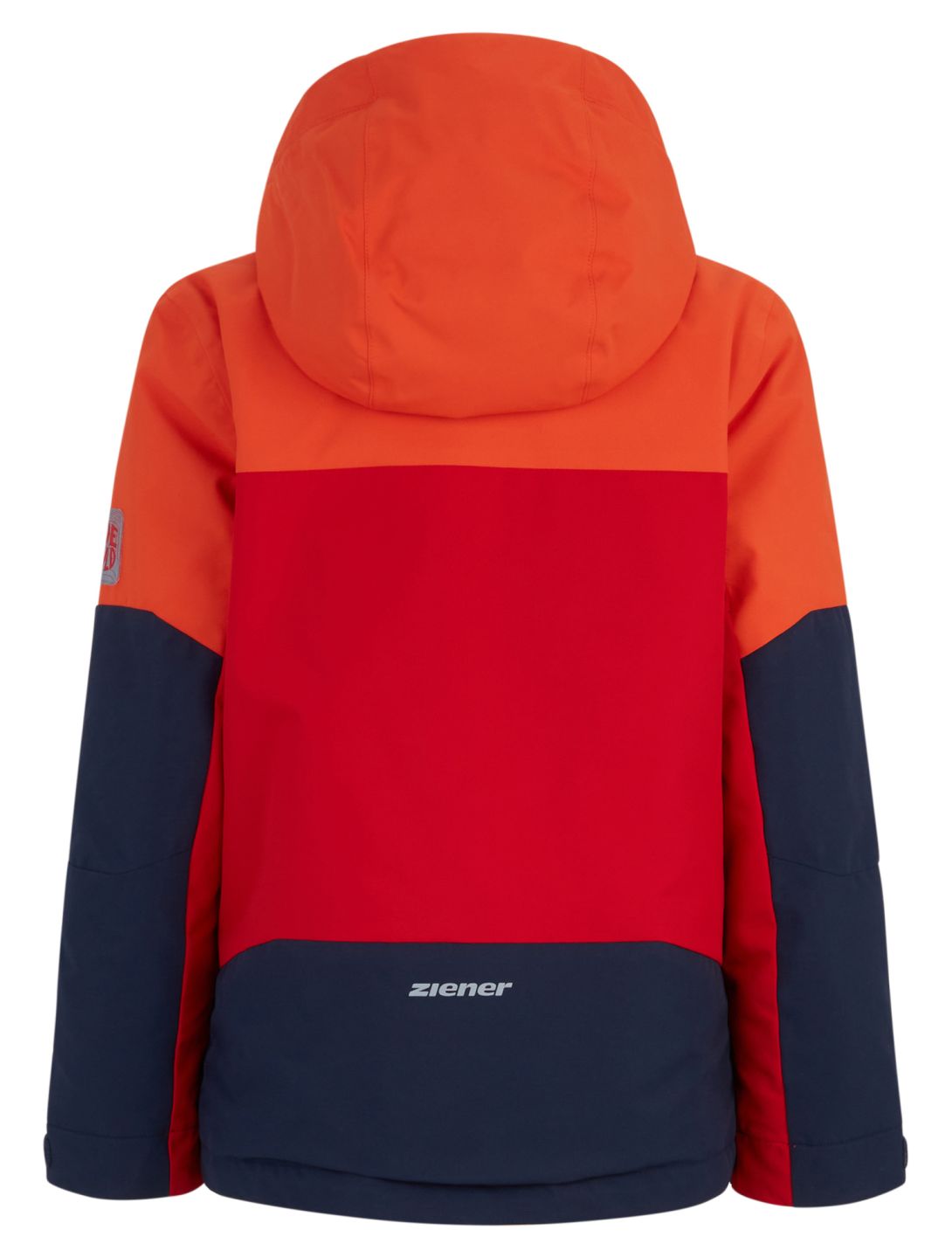 Ziener, Agimo Junior chaqueta de esquí niños Red Salsa azul, naranja, rojo 