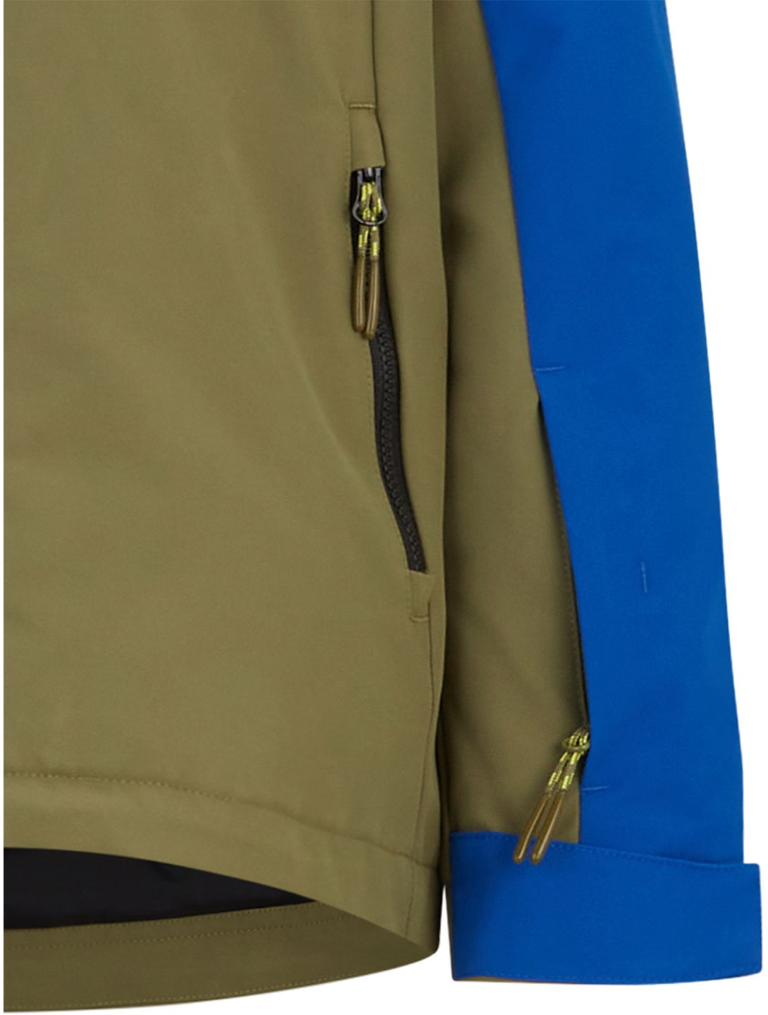 Ziener, Anzo Junior chaqueta de esquí niños Deep Olive azul, verde 