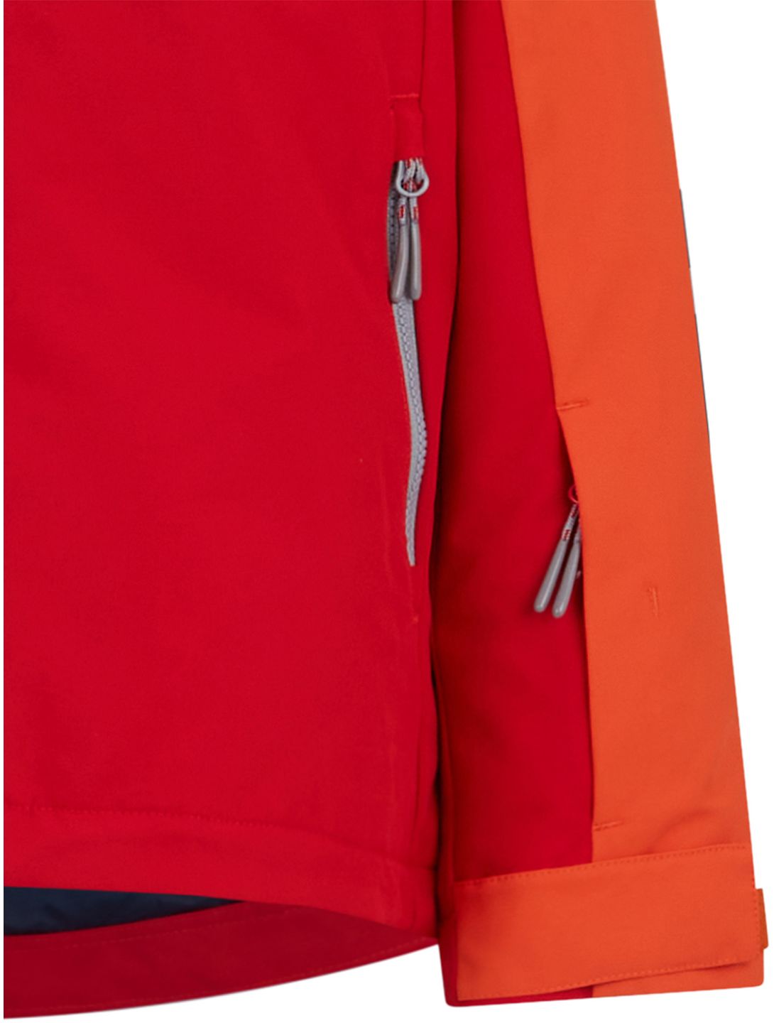 Ziener, Anzo Junior chaqueta de esquí niños Red Salsa azul, naranja, rojo 