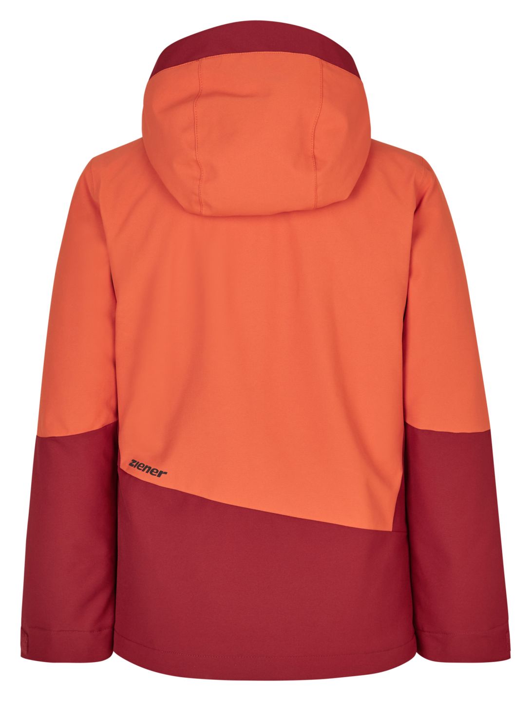 Ziener, Avak Junior chaqueta de esquí niños Red Cabin naranja, rojo 