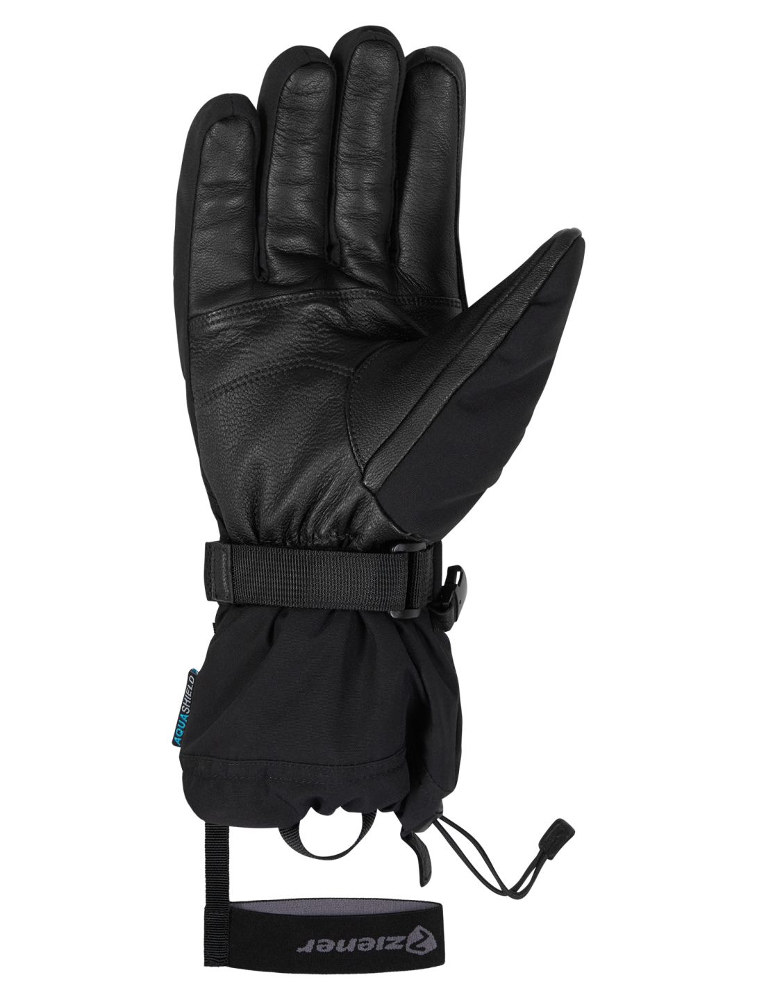 Ziener, Gaiku AS® AW guantes de esquí hombres Black negro 