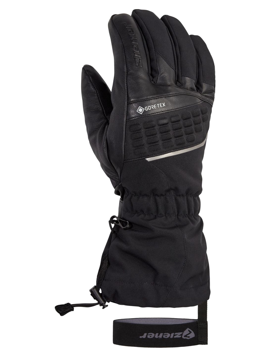 Ziener, Gastil GTX guantes de esquí hombres Black negro 