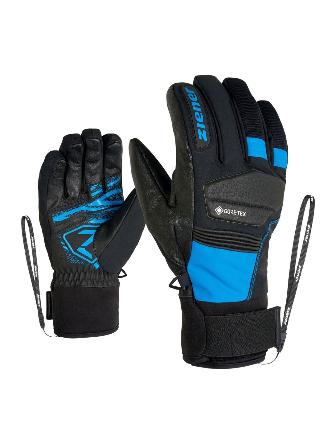 Ziener, Gil Gtx Gore Active Ski Alpine guantes de esquí hombres persian azul