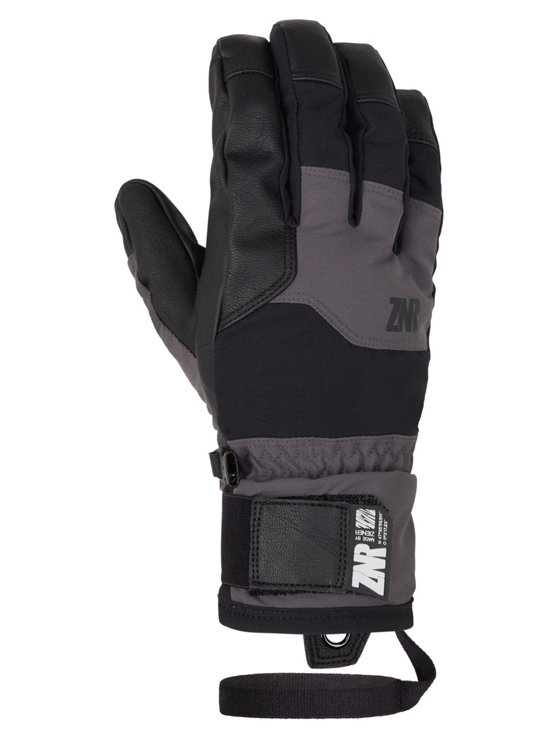 Ziener, Gonno AS guantes de esquí hombres Black negro 