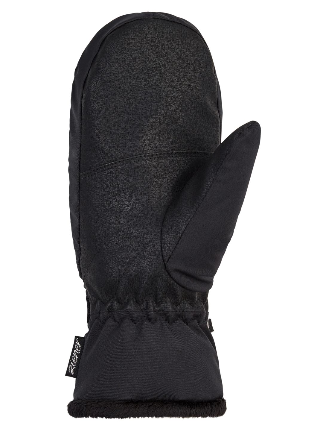 Ziener, Kahlia PR Mitten Lady guantes mujeres Black Gold Art Goud, negro 