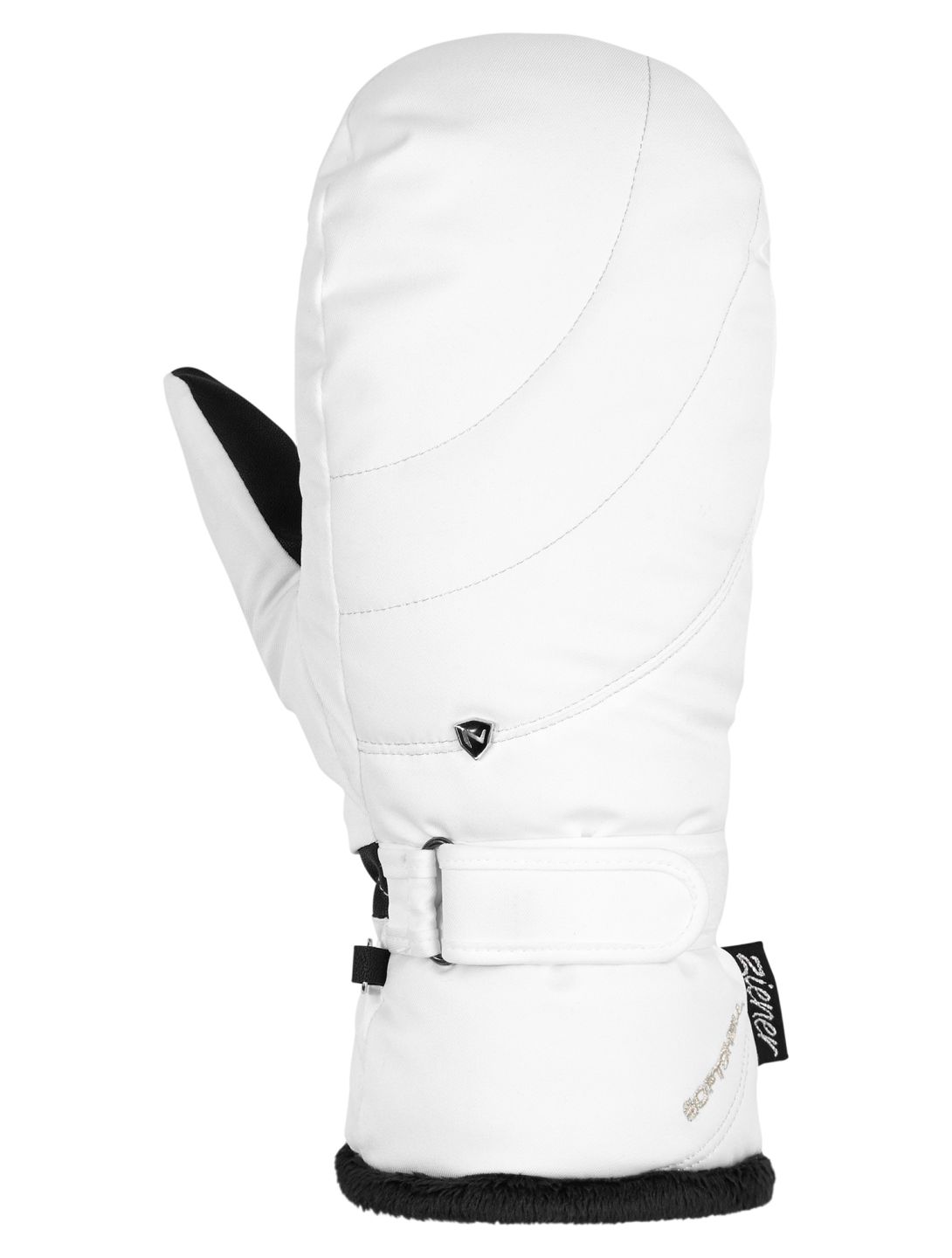 Ziener, Kahlia PR Mitten Lady guantes mujeres White blanco 