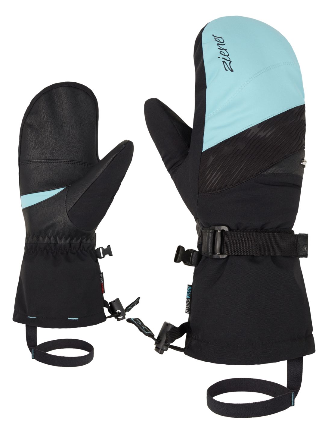 Ziener, Kalinda AS® guantes mujeres Black River Blue azul 